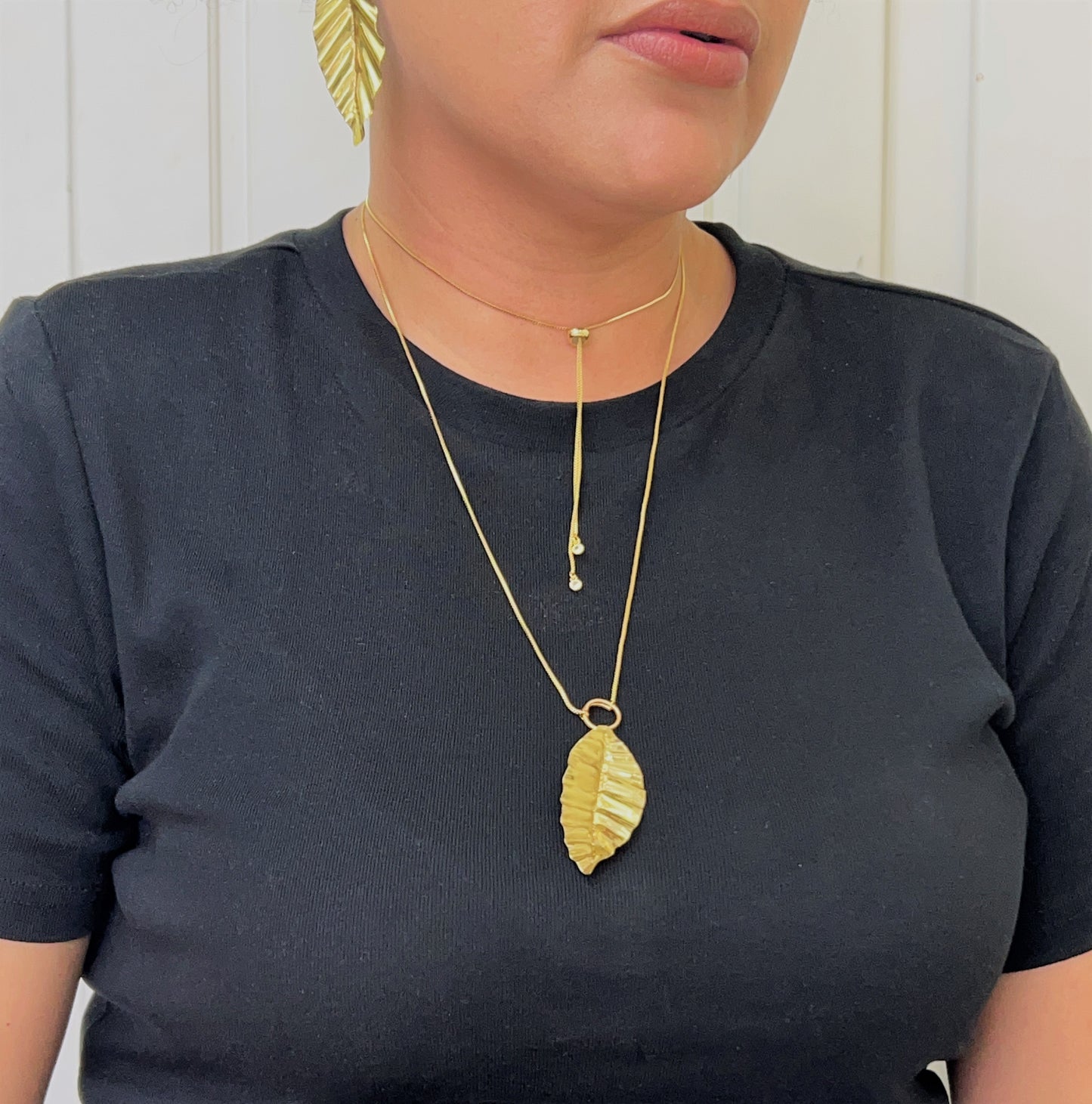 Collar ajustable Hoja