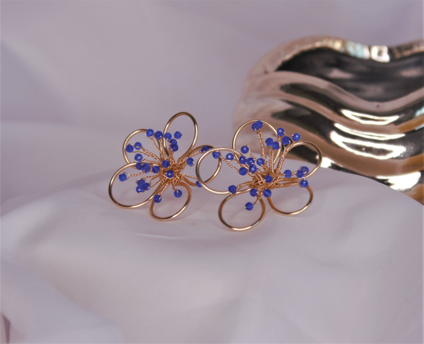Aretes Flor pistilos