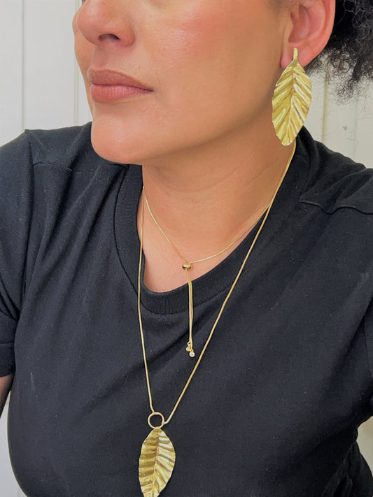 Collar ajustable Hoja