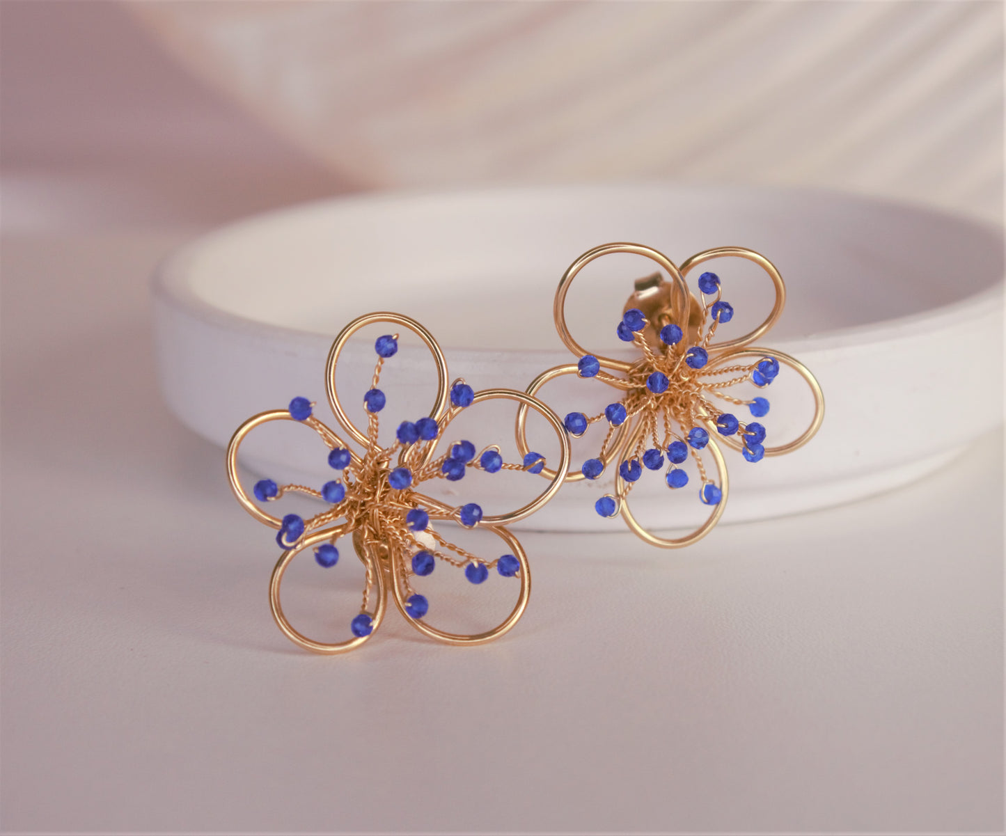 Aretes Flor pistilos