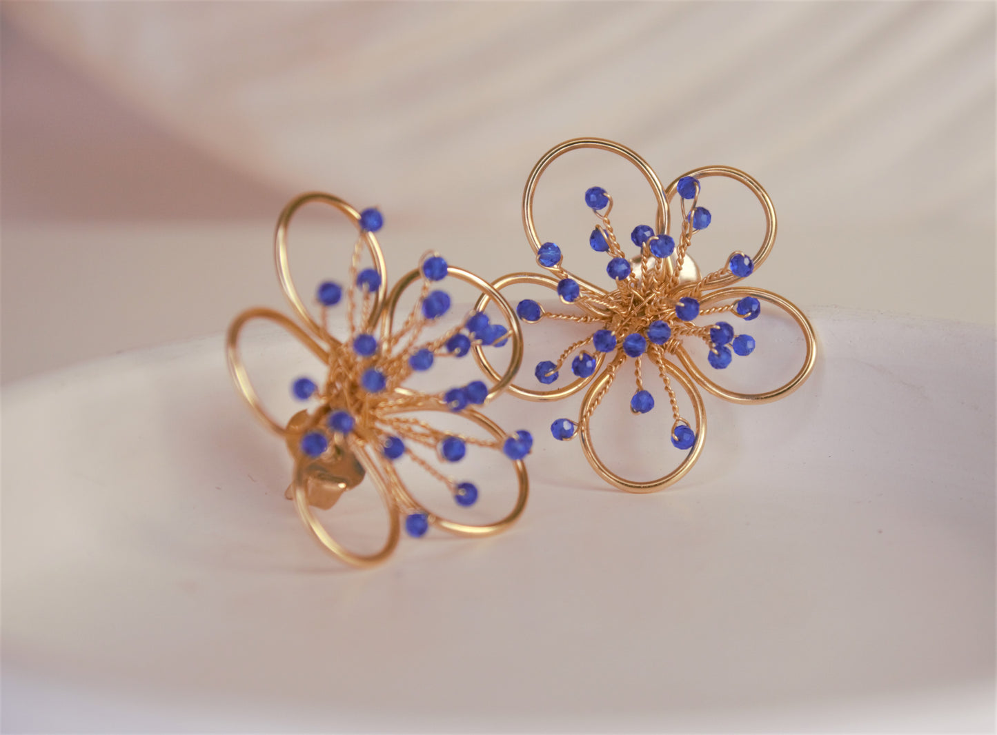 Aretes Flor pistilos